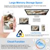 1080P WiFi IP Camera Motion Detection IR Night Vision Camcorder Indoor 360° Coverage Security Surveillance App Cloud Available for Baby Elder