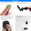 720P WiFi IP Camera Motion Detection IR Night Vision Camcorder Indoor 360° Coverage Security Surveillance App Cloud Available for Baby Elder