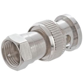 BNC Male to F Male Adapter
