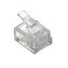 RJ11 Modular Pugs 6P4C Solid - 50 Pack