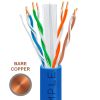 Cat6 1000ft Riser Ethernet Cable Blue | Bare Copper | CMR, UTP, 23AWG