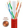 Cat6 1000ft Riser Ethernet Cable Red | Bare Copper | CMR, UTP, 23AWG