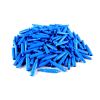 B Splice Crimp Connectors, Telephone Alarm Wire Crimp Bean Type Splices for Low Voltage - 250 PCS, Blue