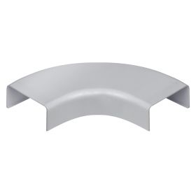 Wire Trak Flat Elbowr for Raceway PVC White, 1 1/2" W x 3/4" H