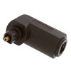 Optical Toslink Jack to Toslink Plug Angled Adapter