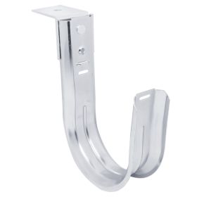 Wavenet – 4" J-Hook Wall Ceiling Mount Route with Fix Clip for Cat6 Cat5e Optic Network Data Cable Wire Management - 25 Pack