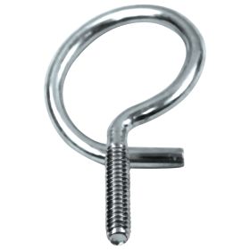 Wavenet – 1" Bridle Ring Loop, Size Machine Screw 10-24 Thread for Cat6 Cat5e Optic Network Data Cable Management, Steel - 100 Pack