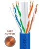 1000ft Cat 6A Riser Ethernet Cable Blue | 10G, CMR, 23AWG | Bare Copper
