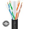Cat 6A Outdoor Ethernet Cable 1000ft Black | CMX | UTP | UV Rated
