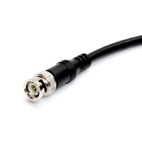 Cmple RG59U 6 Feet BNC Male to BNC Male, 75 Ohm, Coaxial BNC to BNC Video Cable, 6FT Black