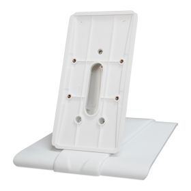 Video Intercom Monitor Desk Mount Stand for DT-17S, DT-47MG, DT-433, DT-471, DX-471, and DX-47 Displays, White Plastic