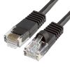 Cat5e Ethernet Cable 1.5ft Black | UTP, 350 MHz, 1Gbps, RJ45 LAN | Network Patch Cable
