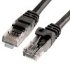 Cat6 Ethernet Cable 75ft Black | 10Gbps, RJ45 LAN, 550 MHz, UTP | Network Patch Cable