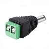 Male 2.1x5.5mm DC Power Plug Jack Adapter Connector for CCTV