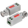 CCTV Coax BNC Video Balun Transceiver Adapter CAT5e CAT6 to Camera