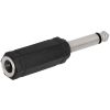 6.35mm Mono Plug to 6.35mm Mono Jack Adapter
