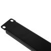 Wavenet – 5 Pack 1U Blank Rack Mount Panel Spacer for 19-Inch Server Network Rack Enclosure Or Cabinet, Steel – Black