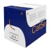 Cat5e 1000ft Riser Ethernet Cable Orange | Solid Bare Copper | CMR, 24AWG