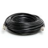 Cmple RG59U 50 Feet BNC Male to BNC Male, 75 Ohm, Coaxial BNC to BNC Video Cable, 50FT Black