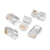 RJ45 Modular Pugs Cat5e Solid - 100 Pack