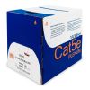 1000ft Cat5e Plenum Ethernet Cable Red | Bare Copper | CMP, UTP, 23AWG