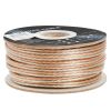 Speaker Wire 100ft 16AWG 2 Conductor | Clear Jacket Speaker Cable