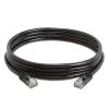 Cat5e Ethernet Cable 10ft Black | UTP, 350 MHz, 1Gbps, RJ45 LAN | Network Patch Cable
