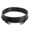 Cat5e Ethernet Cable 15ft Black | UTP, 350 MHz, 1Gbps, RJ45 LAN | Network Patch Cable