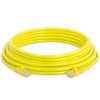 Cat5e Ethernet Cable 25ft Yellow | UTP, 350 MHz, 1Gbps, RJ45 LAN | Network Patch Cable