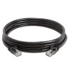 Cat6 Ethernet Cable 10ft Black | 10Gbps, RJ45 LAN, 550 MHz, UTP | Network Patch Cable