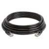 Cat6 Ethernet Cable 25ft Black | 10Gbps, RJ45 LAN, 550 MHz, UTP | Network Patch Cable