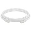 Cat6 Ethernet Cable 7ft White | 10Gbps, RJ45 LAN, 550 MHz, UTP | Network Patch Cable