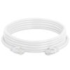 Cat6 Ethernet Cable 15ft White | 10Gbps, RJ45 LAN, 550 MHz, UTP | Network Patch Cable