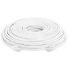 Cat6 Ethernet Cable 100ft White | 10Gbps, RJ45 LAN, 550 MHz, UTP | Network Patch Cable