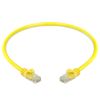 Cat6 Ethernet Cable 1.5ft Yellow | 10Gbps, RJ45 LAN, 550 MHz, UTP | Network Patch Cable