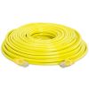 Cat6 Ethernet Cable 75ft Yellow | 10Gbps, RJ45 LAN, 550 MHz, UTP | Network Patch Cable
