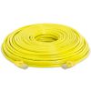 Cat6 Ethernet Cable 100ft Yellow | 10Gbps, RJ45 LAN, 550 MHz, UTP | Network Patch Cable