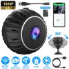 Mini Wireless Camera Wifi IR Night Vision HD 1080p Home Security Camera for Home Indoor Office Baby Pet 32GB Card Included