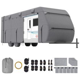 VEVOR Trailer Travel RV Cover 30-33 ft Class A Camper Cover Non-Woven Fabric
