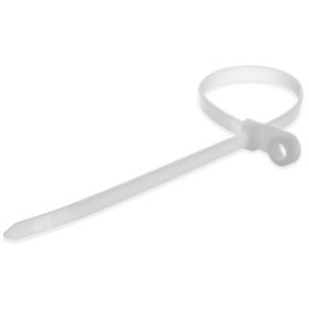 14" 120 (Option: lbs Mountable Head Cable Tie Pack of 100  White)