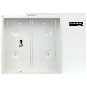 Wavenet (Option: 14 Inch Structured Wiring Enclosure with Screwon Door for Home Low Voltage Wiring, Fully Metal – White)
