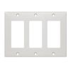 White Decora Wall Plate