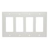 White Decora Wall Plate