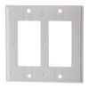 White Decora Wall Plate