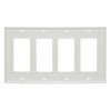 White Decora Wall Plate