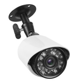 FHD 1080P 4CH Home Security Camera System Night Vision H.265 DVR IP66 Waterproof (Option: US)