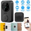 WiFi Security Doorbell Camera with Volume Adjustable Wireless Chime 1080P Camera Night Vision 2-Way Audio Free Cloud Storage