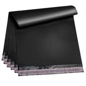Black Poly Mailers Shipping Bags (Color: Black)